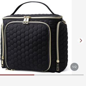 Toiletry Bag For Traveling Women NEW IN PACKAGE BLACK